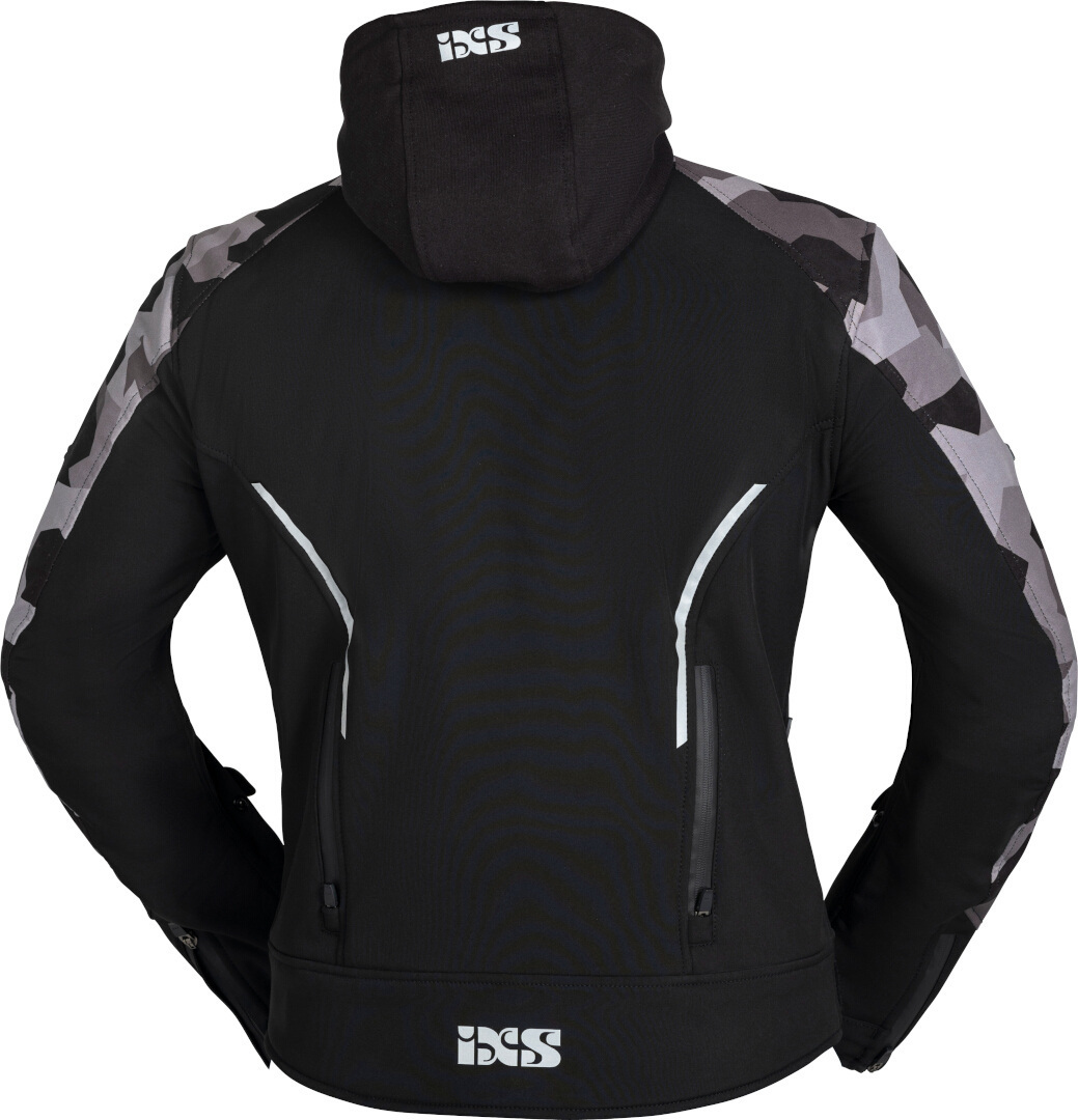 IXS Moto Camo Motorcycle Zip Hoodie