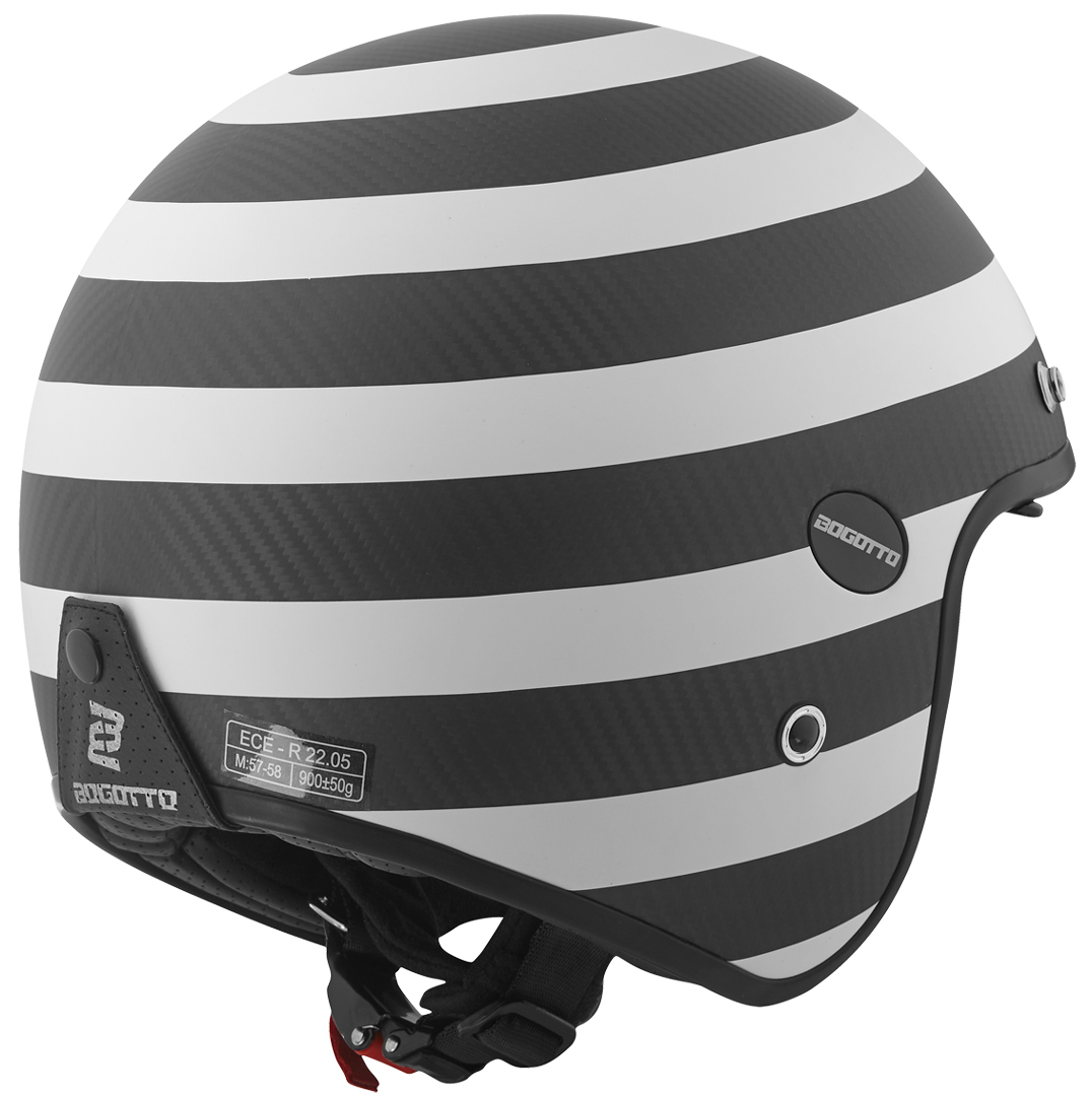 Bogotto V587 Scacchi Carbon Jet Helmet