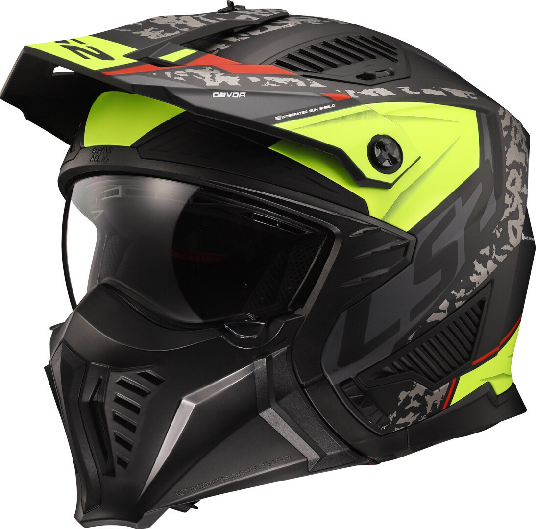 LS2 OF606 Drifter Devor Trial Helmet