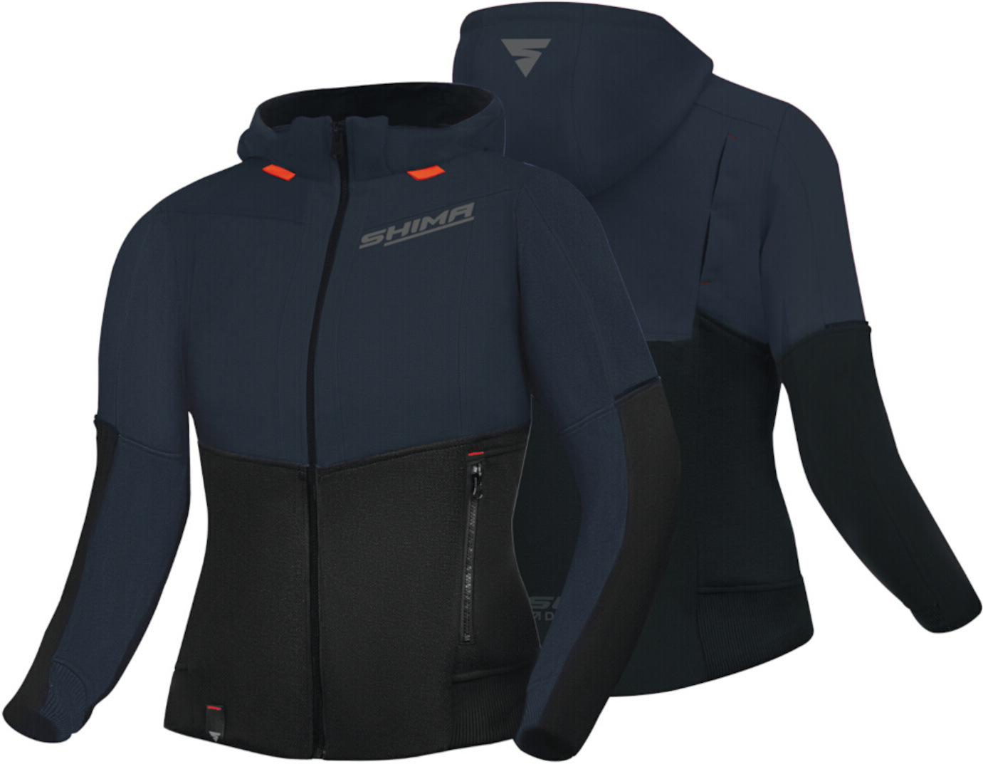 SHIMA Daybreaker Ladies Motorcycle Zip Hoodie