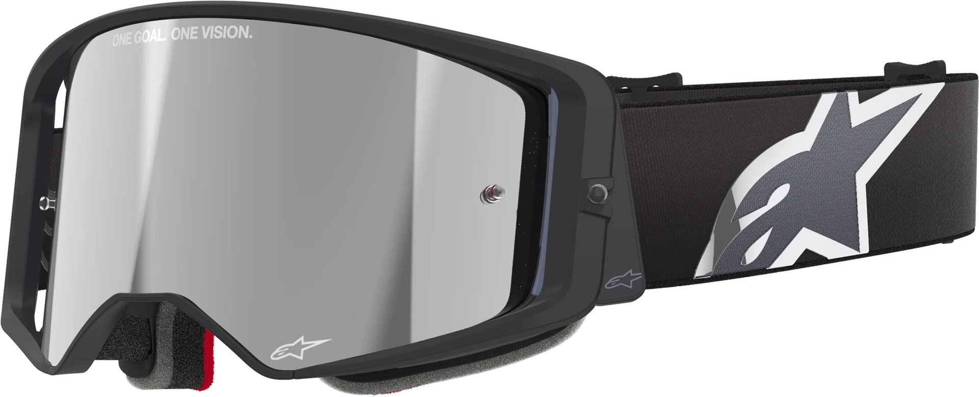Alpinestars Supertech Corp Absolute Vision Stripe Mirror Motocross Goggles