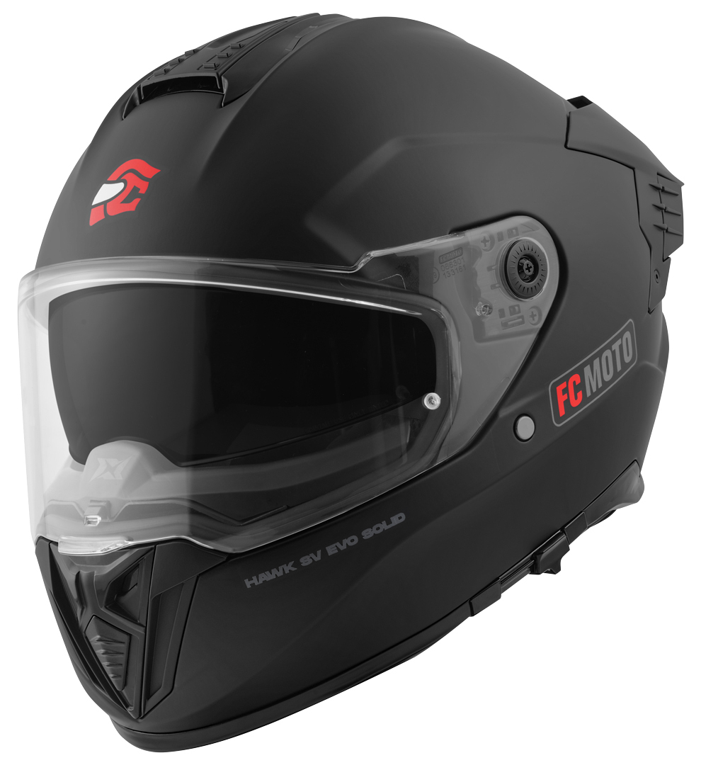 FC-Moto Hawk EVO Solid Helmet