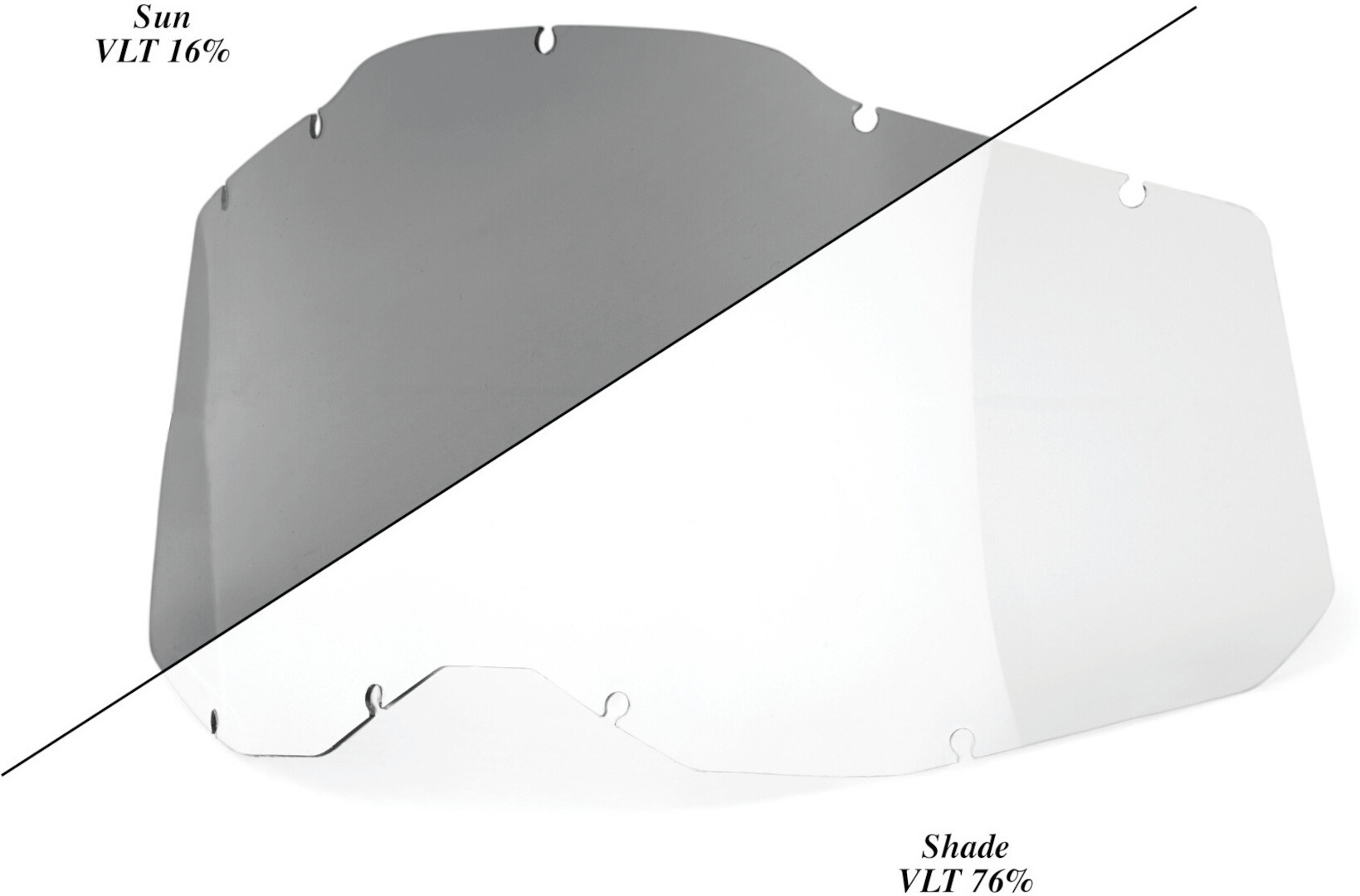 100% Racecraft II/Accuri II/Strata II Photochromic Replacement Lens