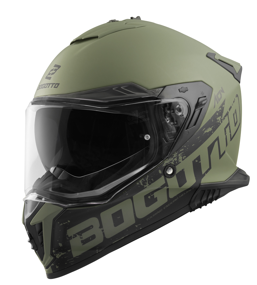 Bogotto FG-601 Duo Fiberglass Enduro Helmet