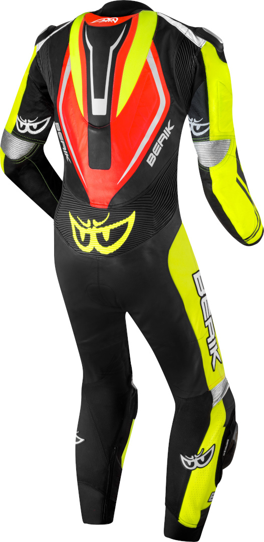 Berik Losail-R perforated One Piece Kangaroo Motorcycle Leather Suit