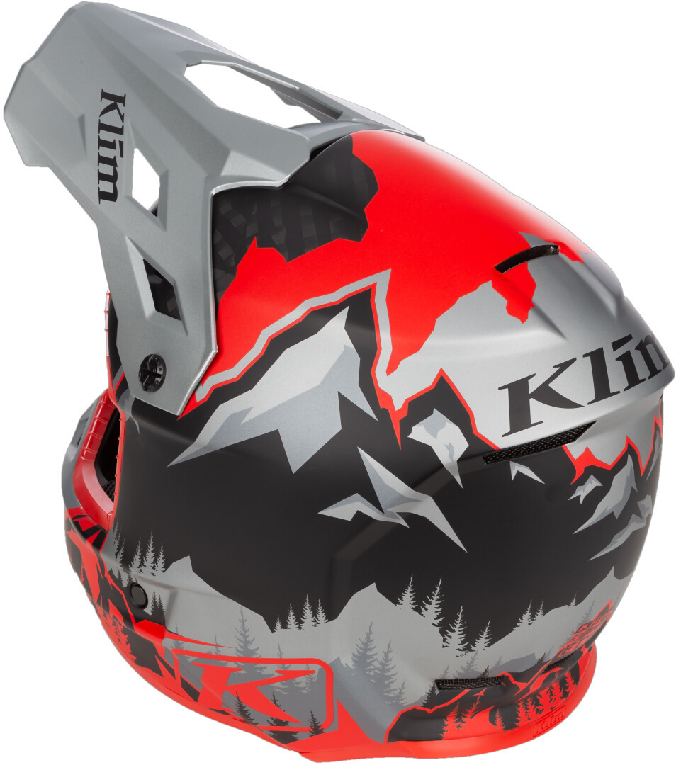 Klim F3 Carbon DNA Snowmobile Helmet