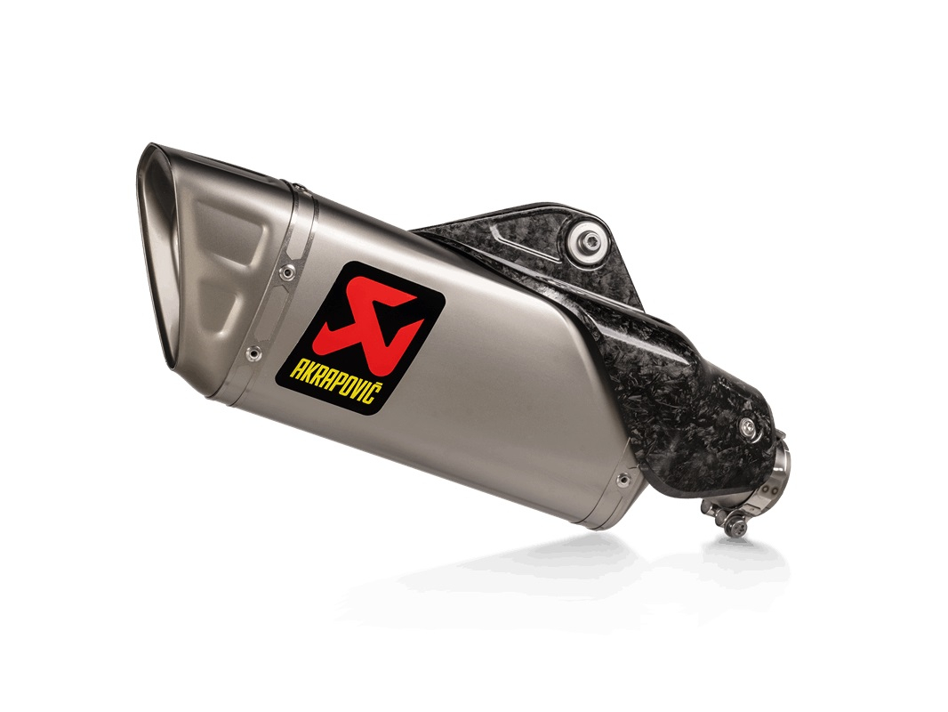 Akrapovic Slip-On Line Titanium Rear Silencer