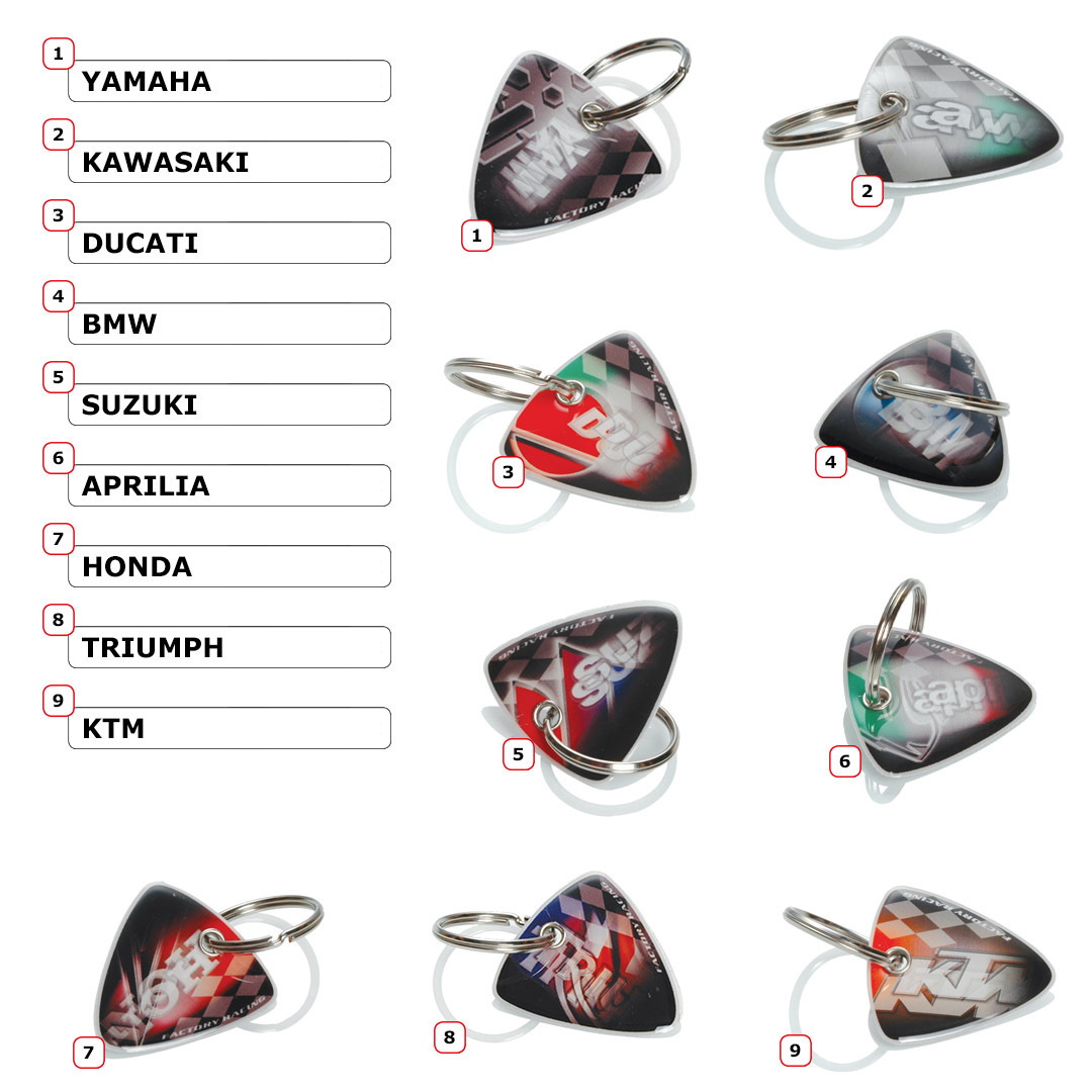 Booster Brand Keychain