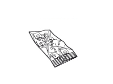 Medium Mounting Kit for Topcase Carrier Plate