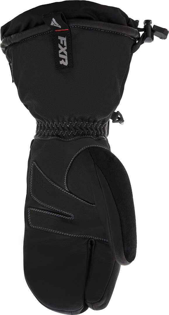 FXR Leather Index Mitt Snowmobile Gloves