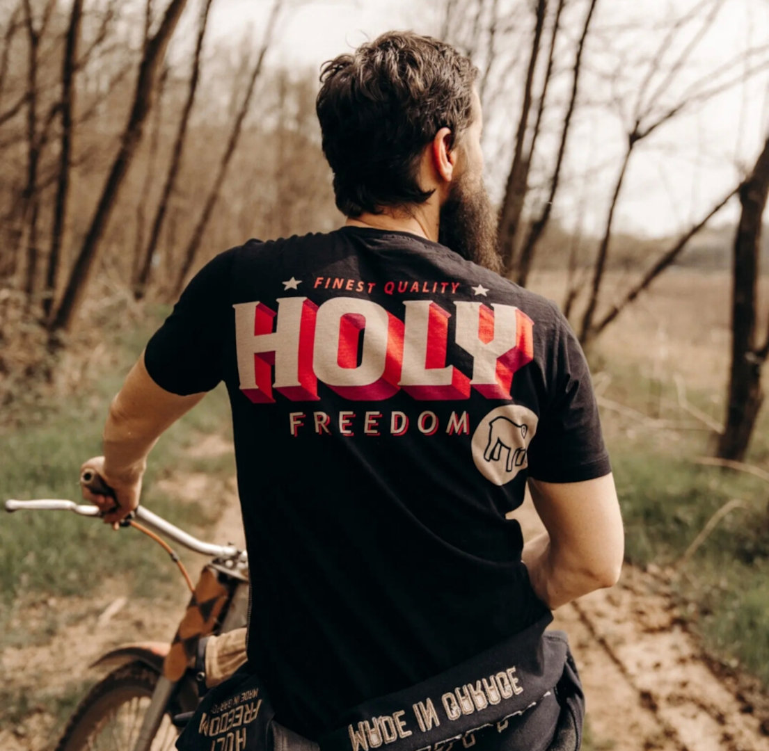 HolyFreedom Chop nera T-Shirt