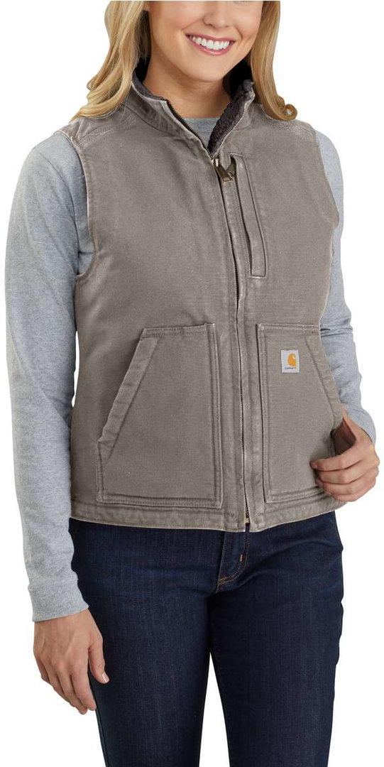 Carhartt Sherpa Lined Mock Neck Ladies Vest