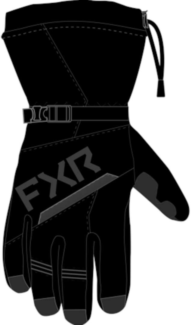 FXR CX Snowmobile Gloves