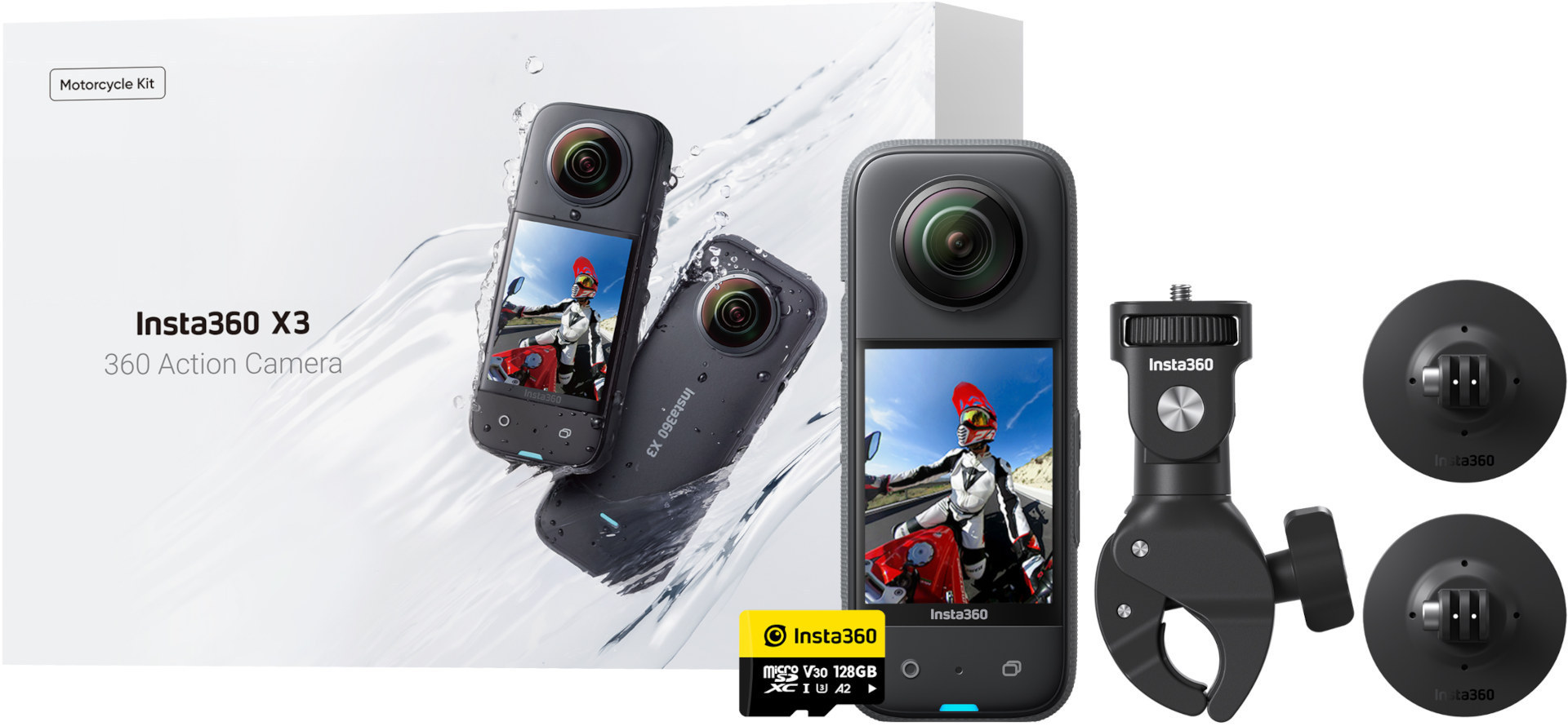 Insta360 X3 Motorcycle Kit