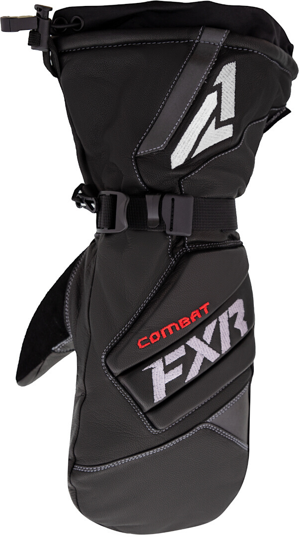 FXR Combat Leather Mitt Snowmobile Gloves