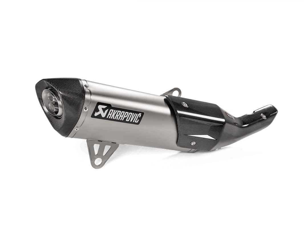 Akrapovic Slip-On Line Titanium Rear Silencer