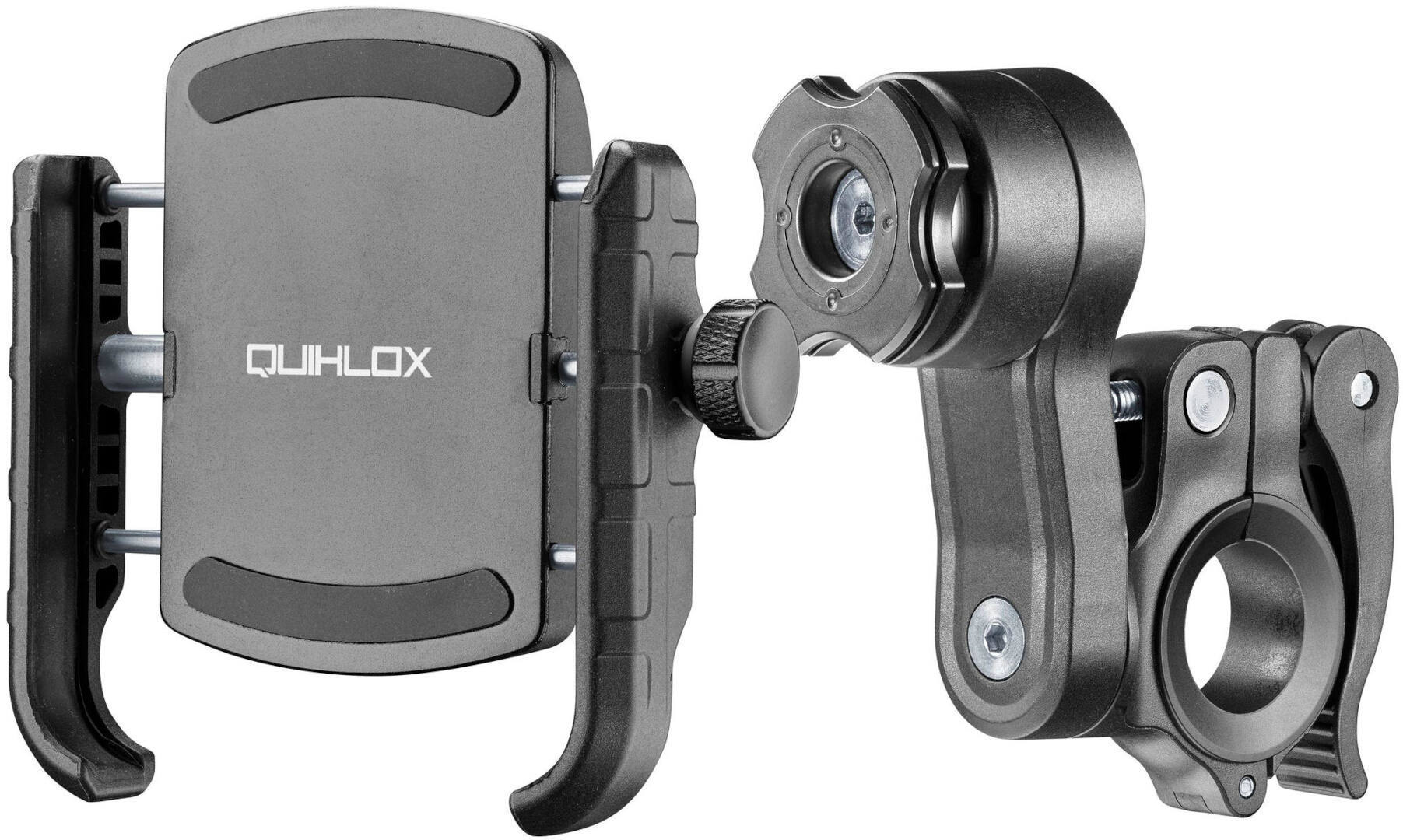 Interphone Quiklox Crab Pro incl. Aluminium Mount for Handlebar Ø20-30mm