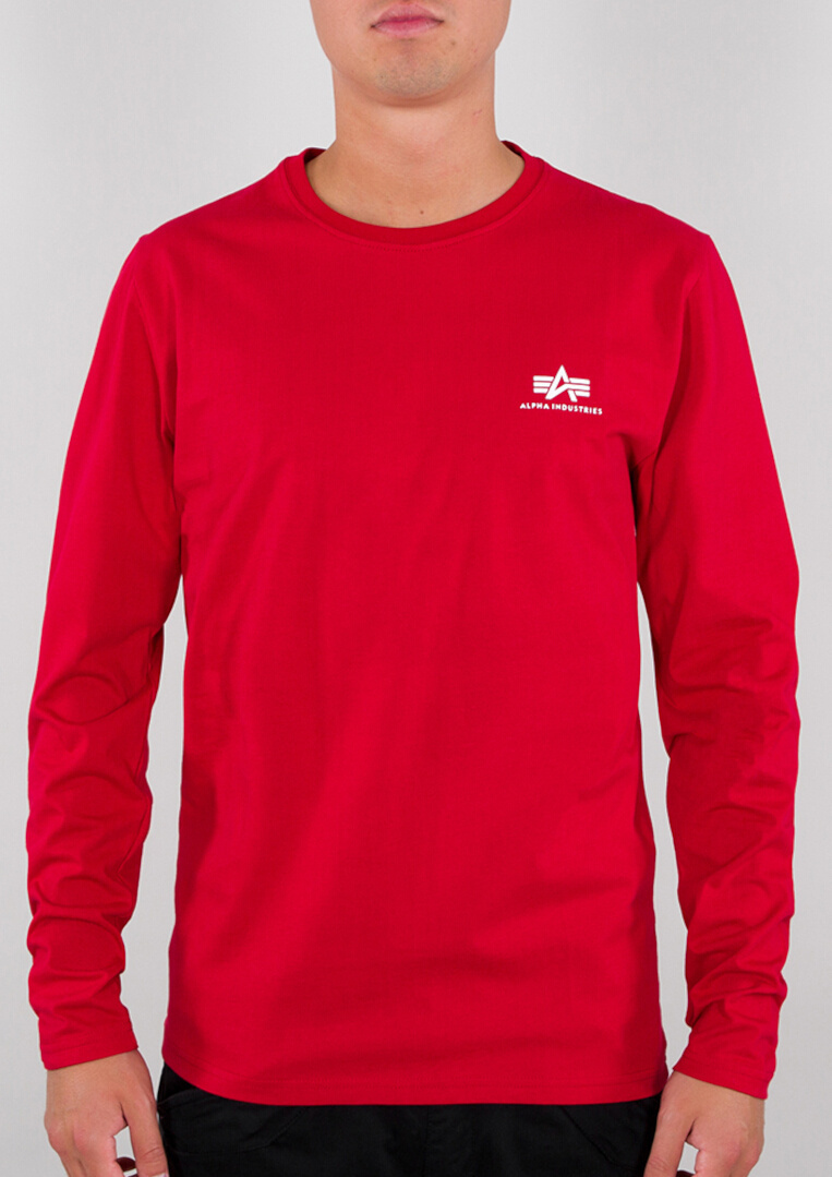 Alpha Industries Back Print Heavy Longsleeve Shirt