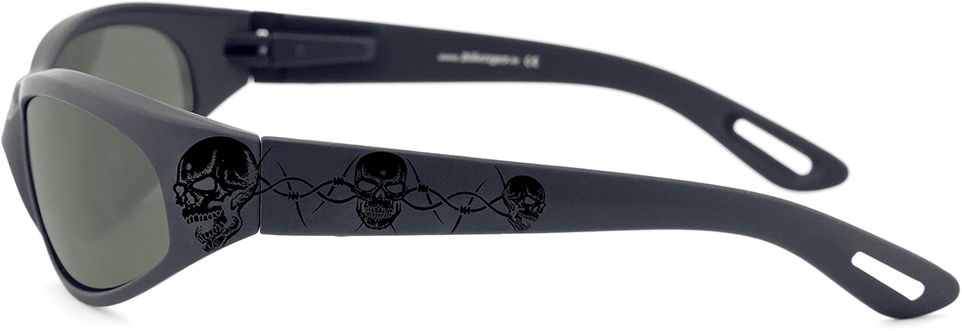 Helly Bikereyes Black Angel Tribal Polarized Sunglasses