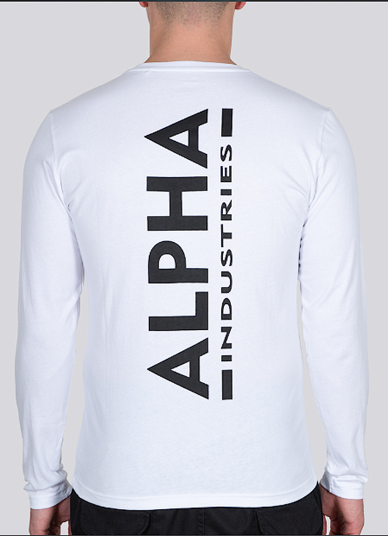 Alpha Industries Back Print Heavy Longsleeve Shirt