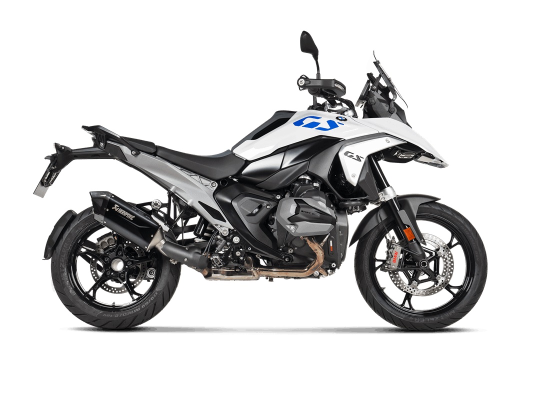 Akrapovic Slip-On Line Titanium Black Rear Silencer