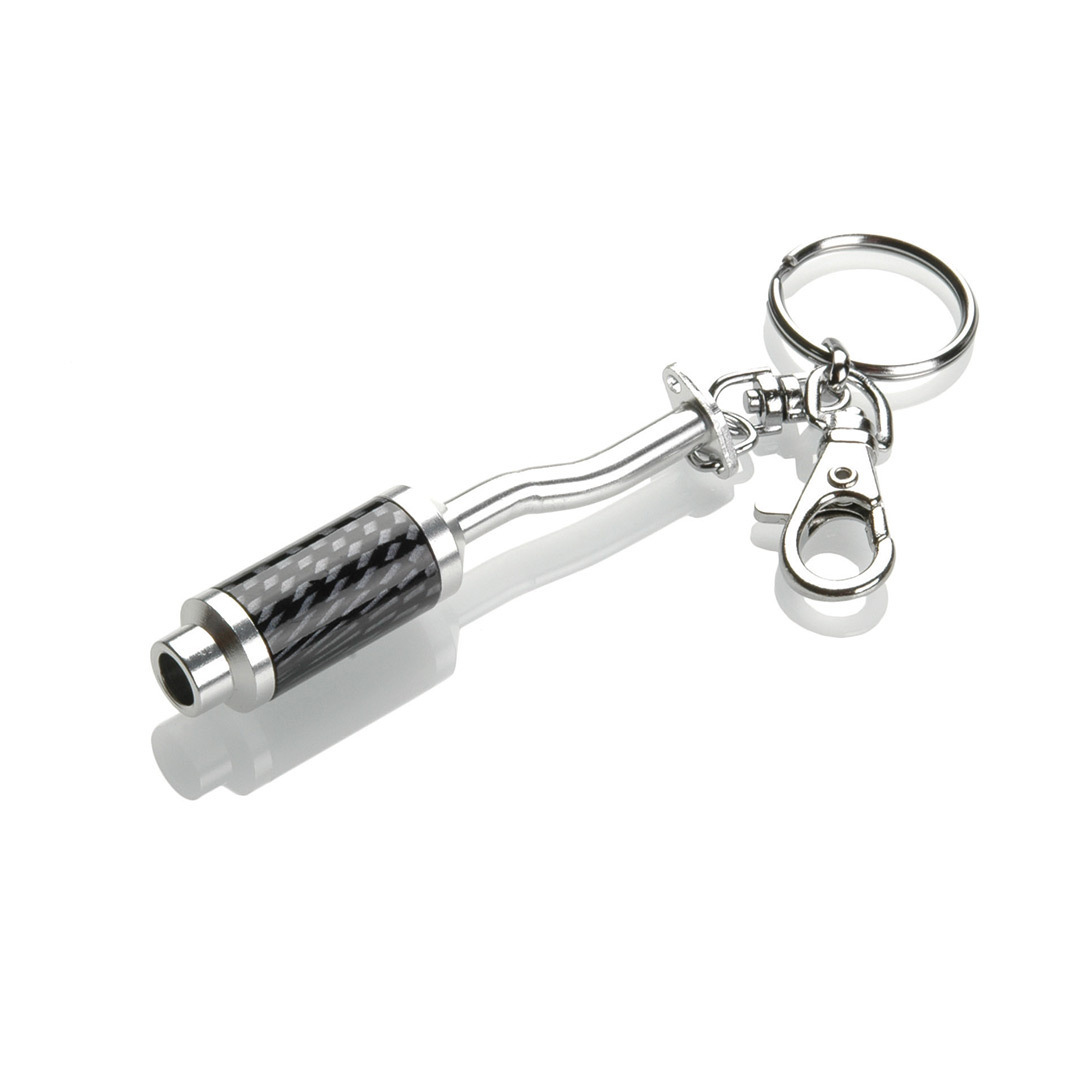 Booster Exhaust Keychain
