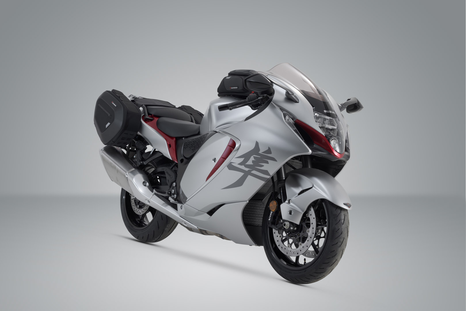 SW-Motech PRO BLAZE H saddlebag set - Black.Suzuki GSX1300R Hayabusa (08-).