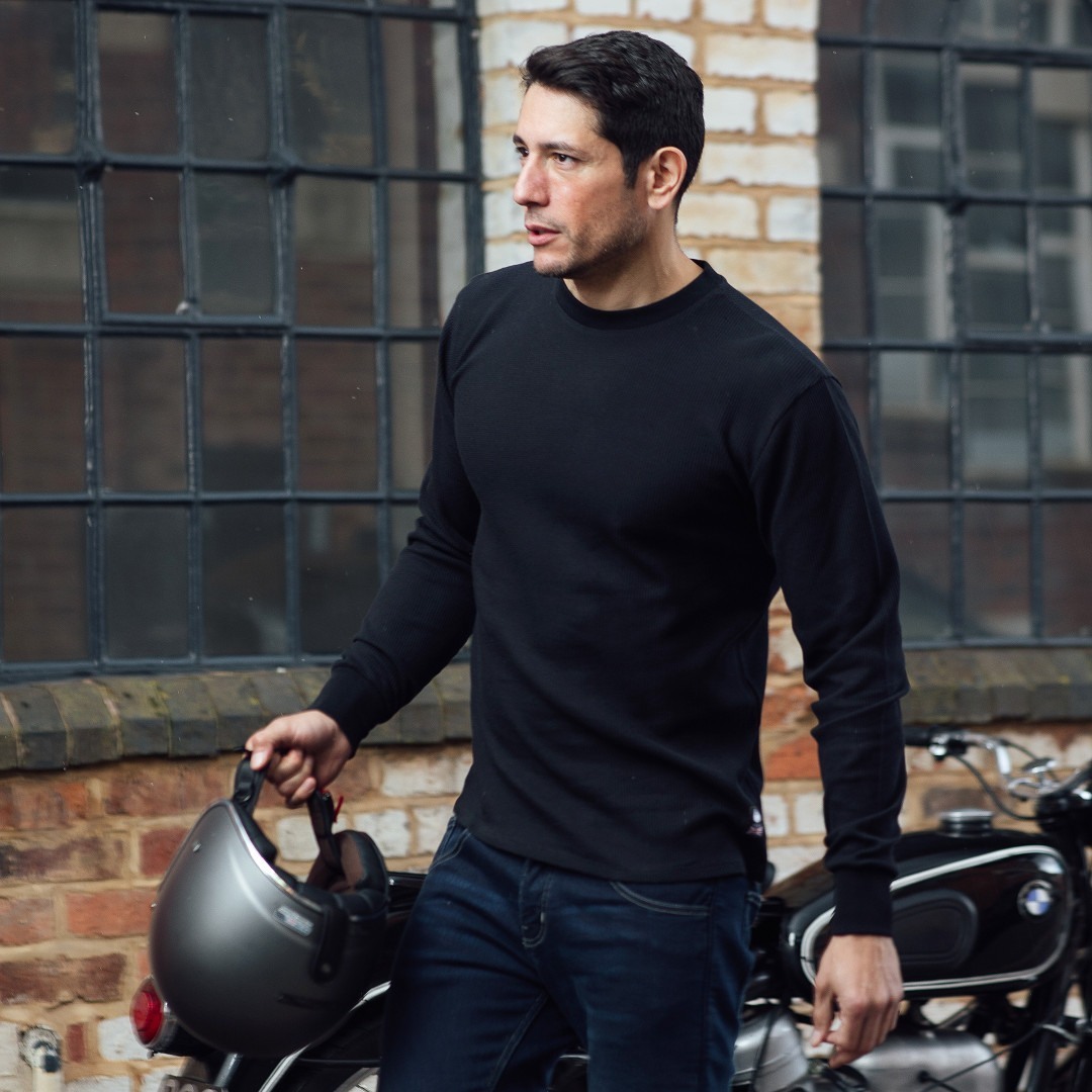 Merlin Kingsley Waffle Knit Longsleeve Shirt
