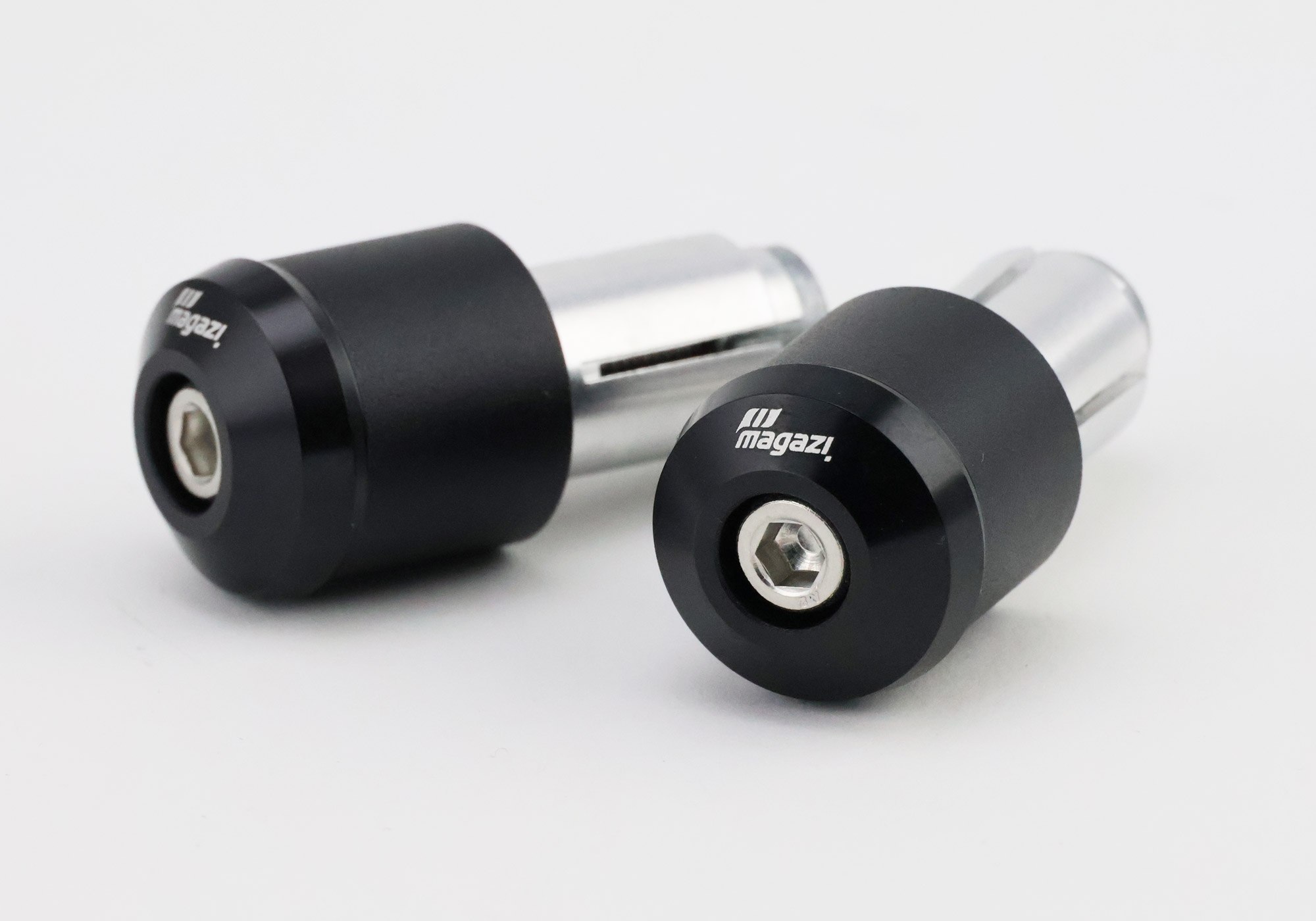 PROTECH MAGAZI bar ends eloxed aluminium black