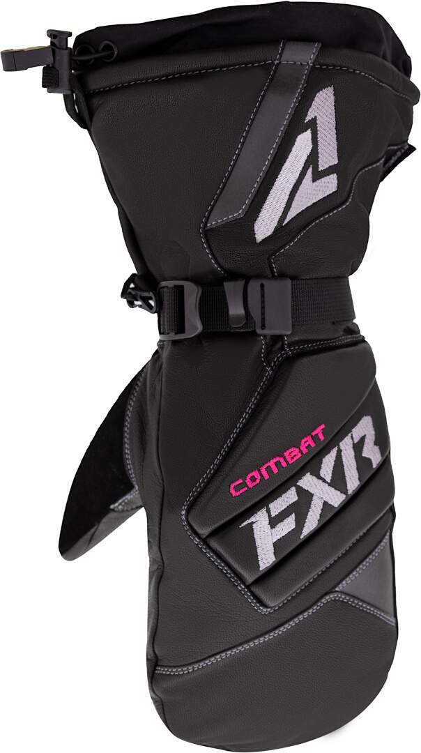 FXR Combat Leather Mitt Ladies Snowmobile Gloves