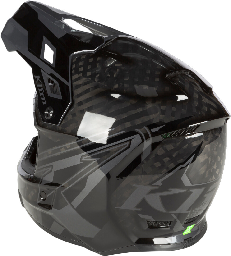 Klim F3 Carbon Pro Ascent Snowmobile Helmet