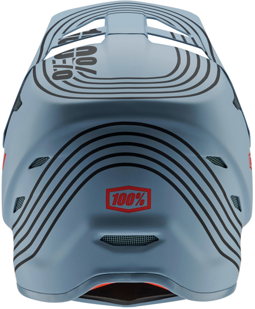 100% Status Stripes Downhill Helmet
