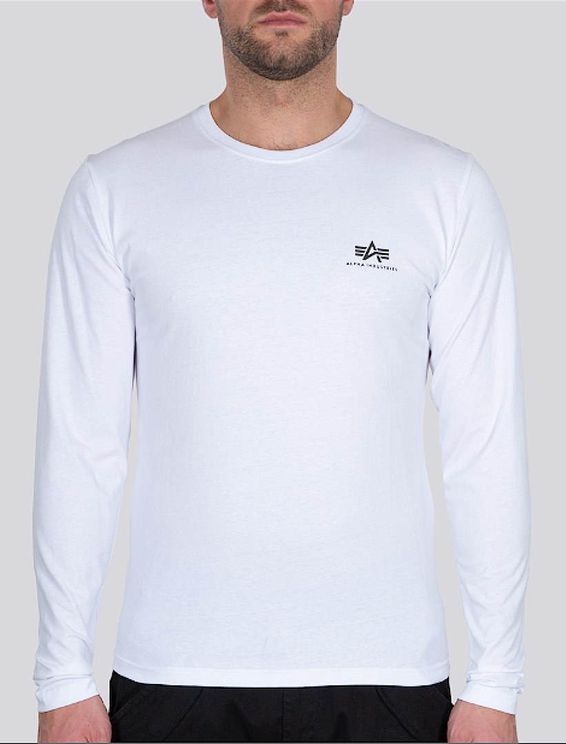 Alpha Industries Back Print Heavy Longsleeve Shirt