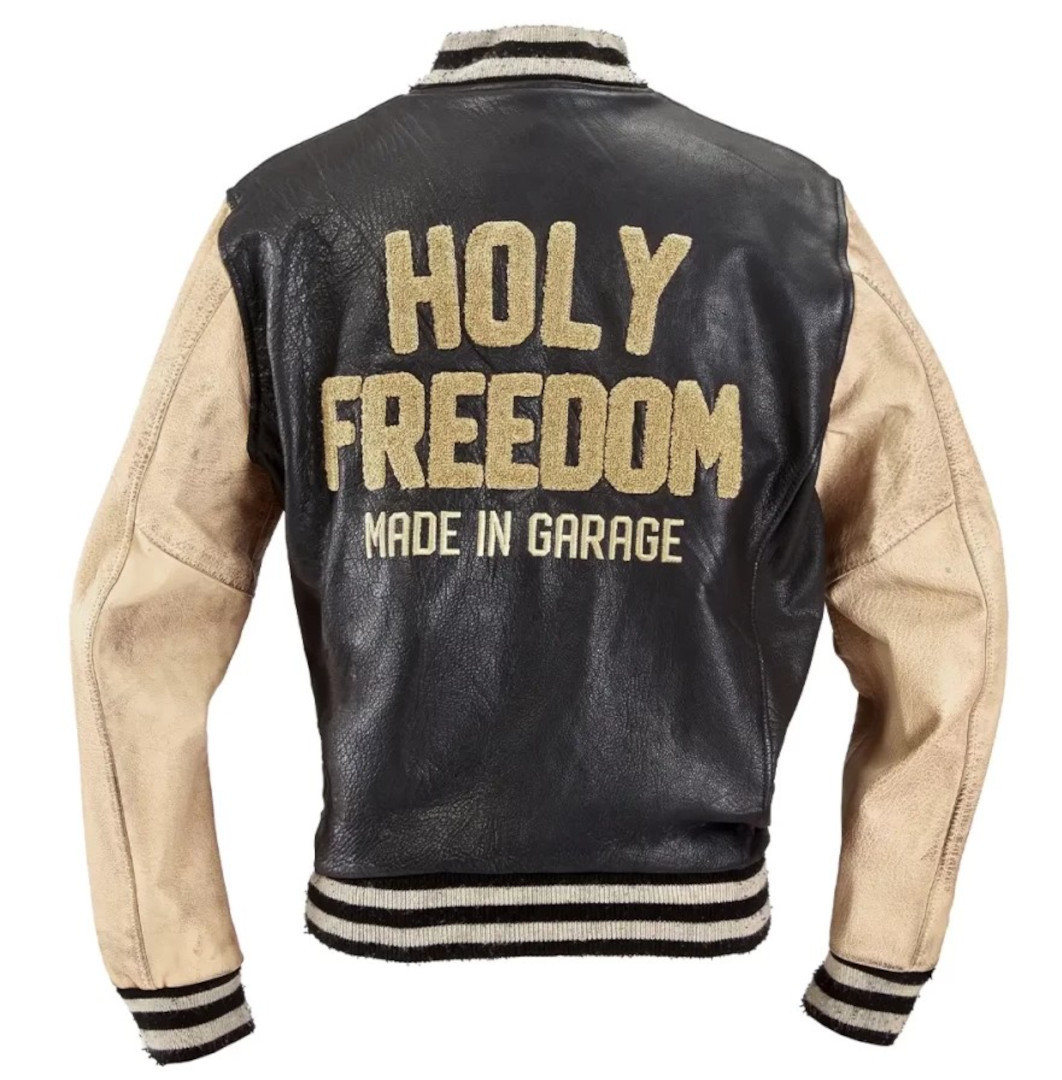 HolyFreedom Varsity College Leather Jacket