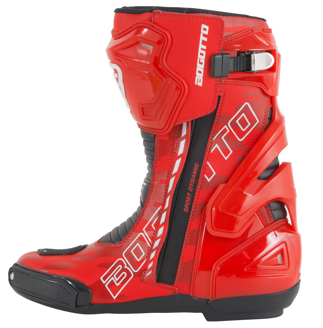 Bogotto Donington Camo Motorcycle Boots