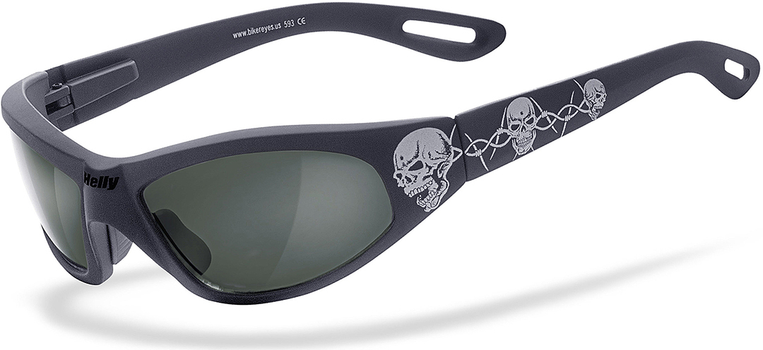 Helly Bikereyes Black Angel Tribal Polarized Sunglasses
