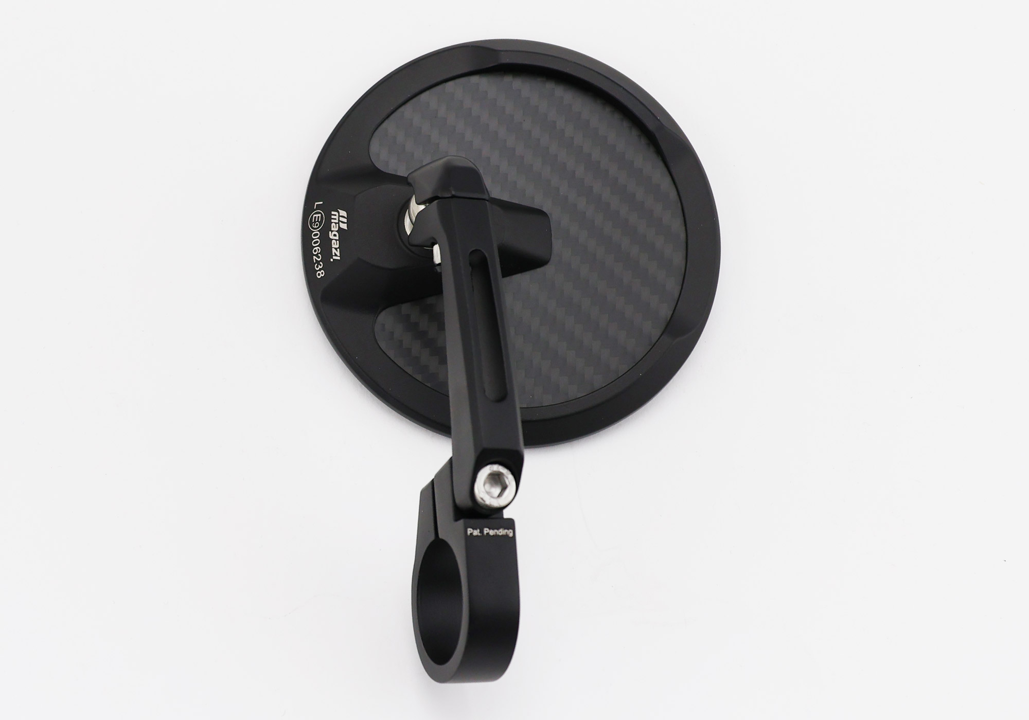 PROTECH MAGAZI mirror XC-100 CNC milled aluminium/Carbon/mirror glass black