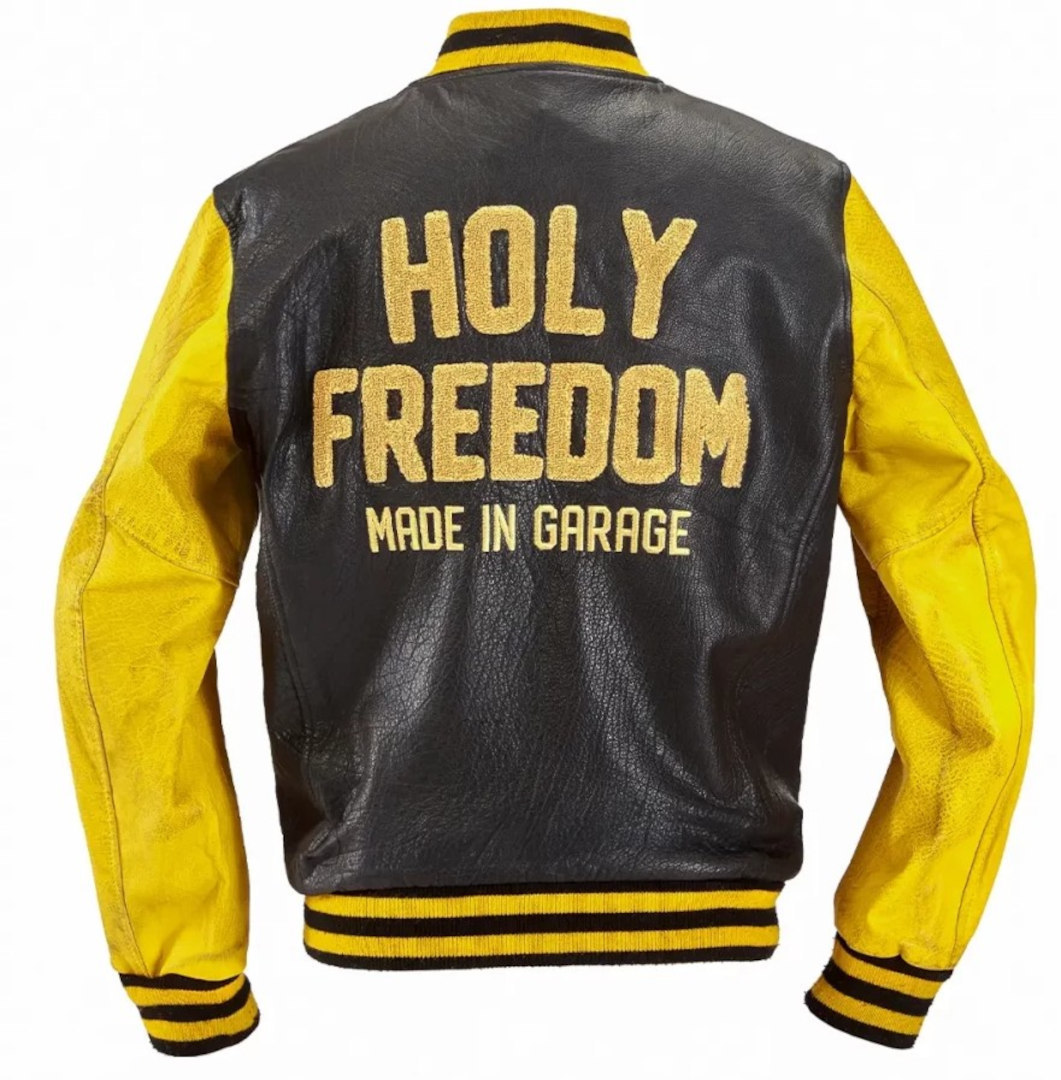HolyFreedom Varsity College Leather Jacket