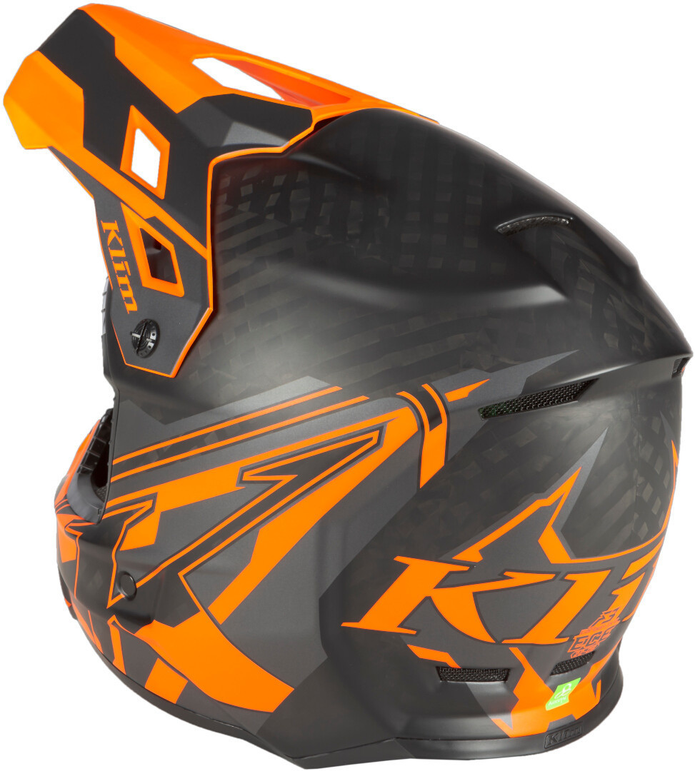 Klim F3 Carbon Pro Ascent Snowmobile Helmet