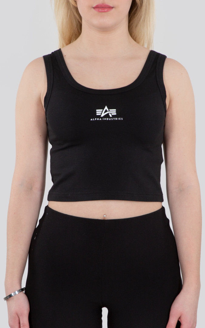 Alpha Industries Basic Crop SL Ladies Tank Top