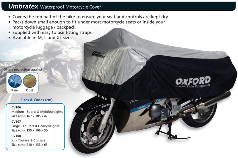 Oxford Umbratex Motorcycle Cover