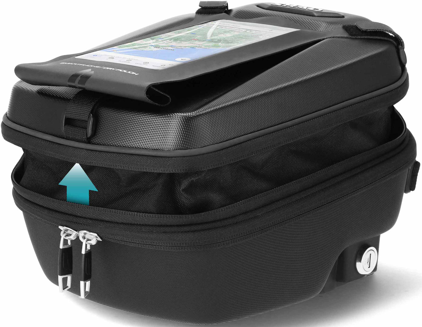 SHAD E09CL PRO Click System Tank Bag