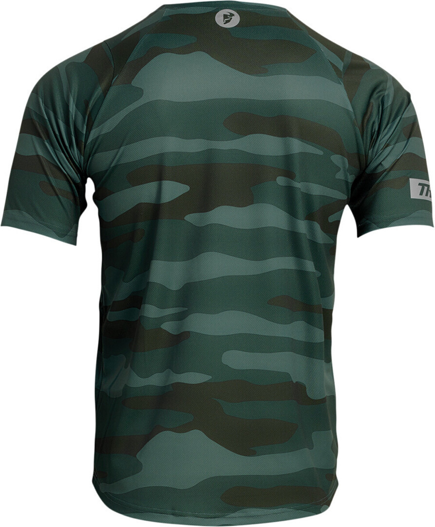 Thor Assist Camo Shortsleeve Bicycle Jersey