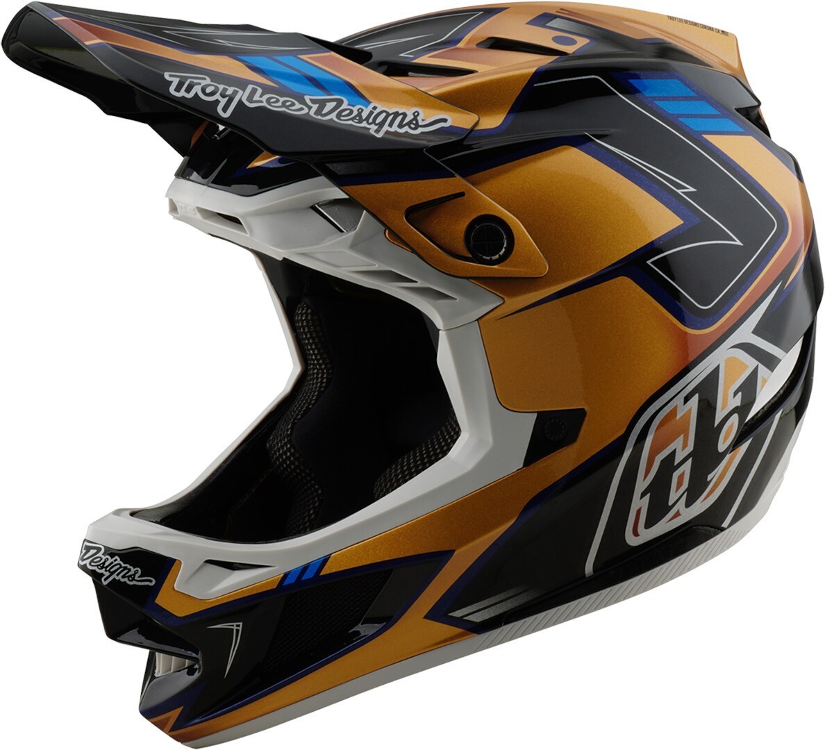 Troy Lee Designs D4 Mips Royalty Composite Downhill Helmet
