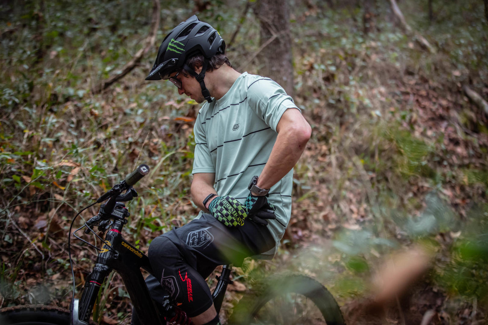 Troy Lee Designs Flowline Stacked Bicycle T-Shirt