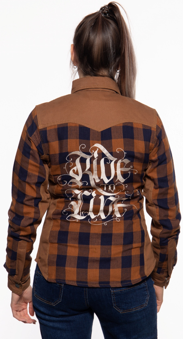 Queen Kerosin Ride to Live Adventure Ladies Shirt