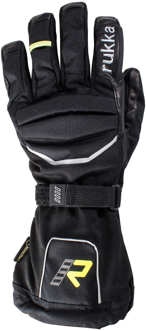 Rukka Harros GTX Black/Yellow Gloves