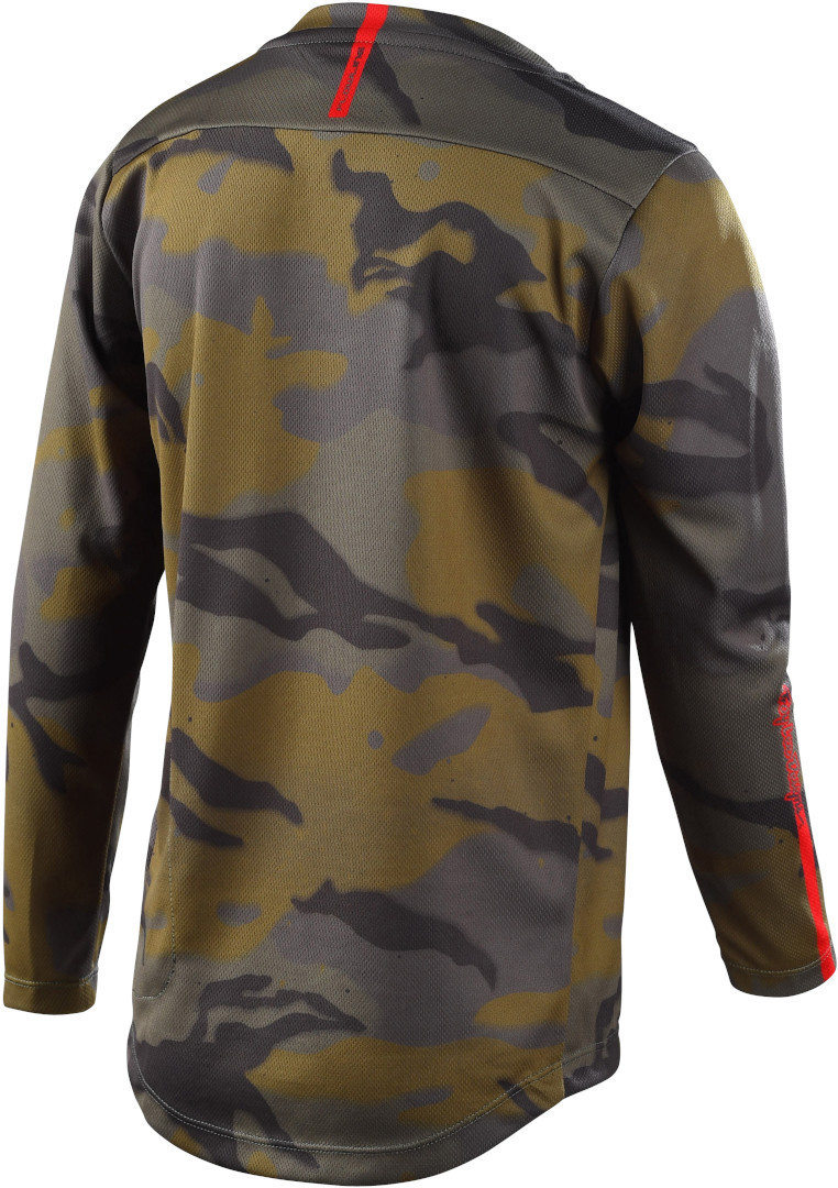 Troy Lee Designs Flowline Spray Camo Youth Bicycle Jersey