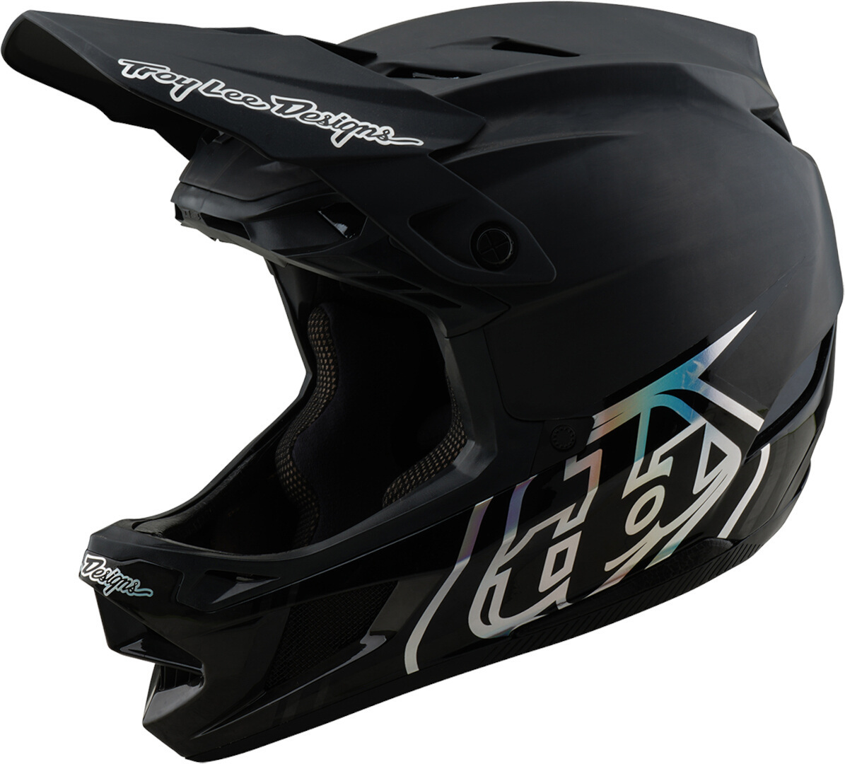 Troy Lee Designs D4 Mips Stealth 2025 Carbon Downhill Helmet