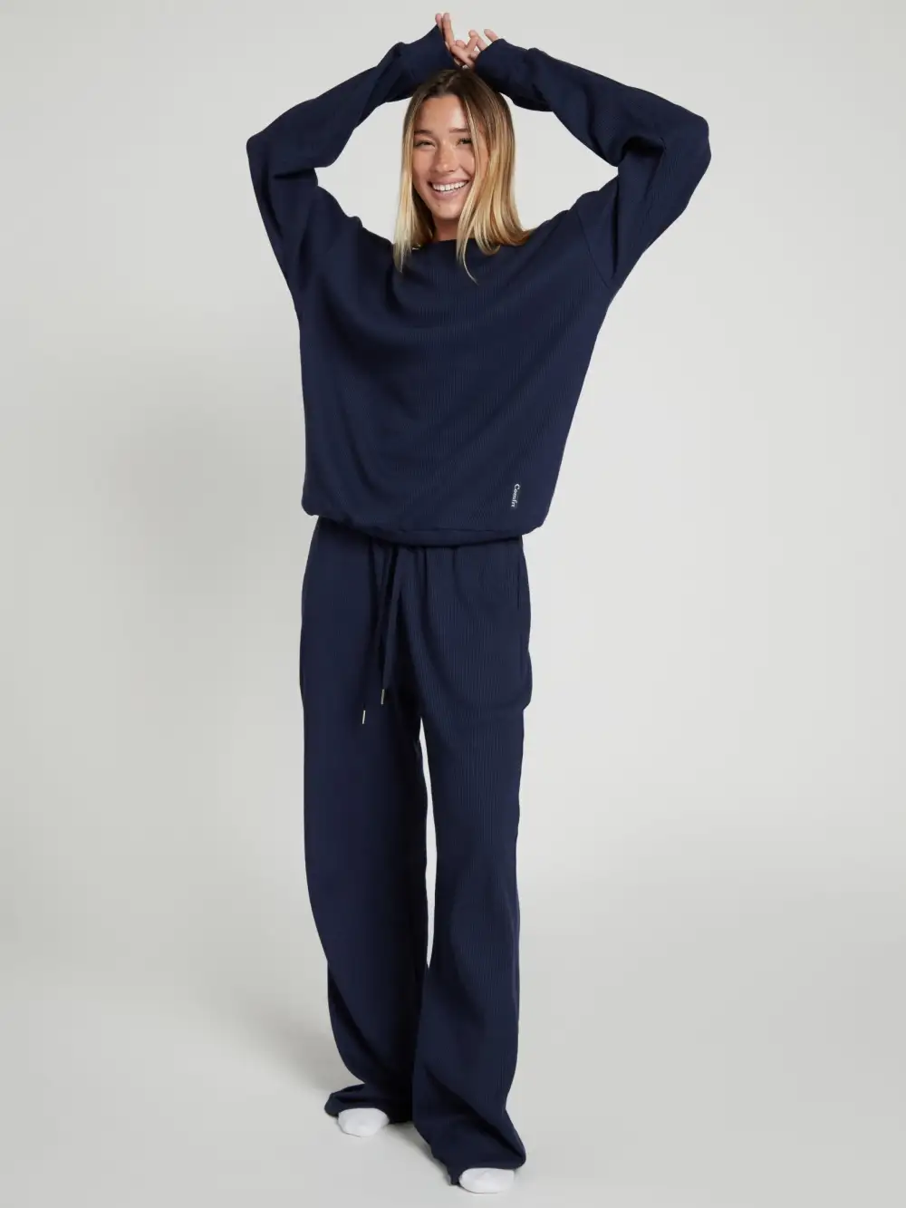 Waffle Lounge Relaxed Sweatpants